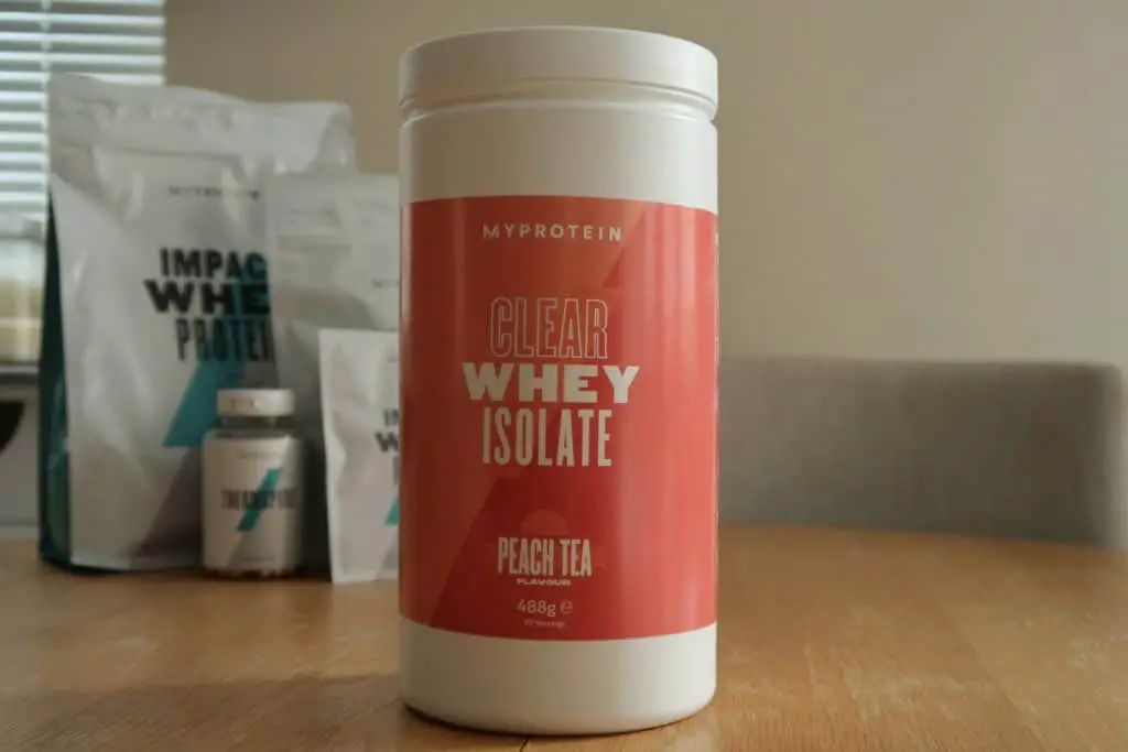 20190724Clear Whey Isolate MyProtein